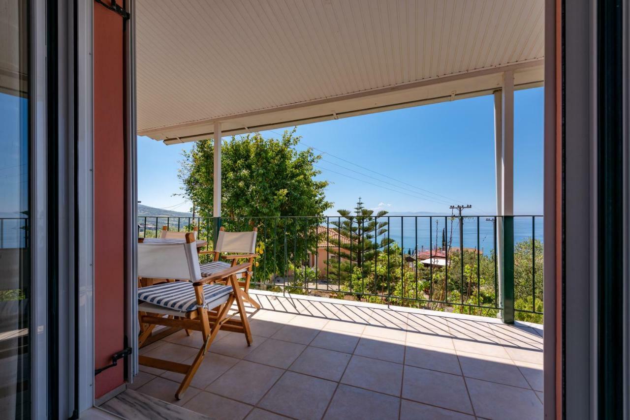 Ioannis House Sea View-Perfect Family Holidays Lourdata  Exteriör bild