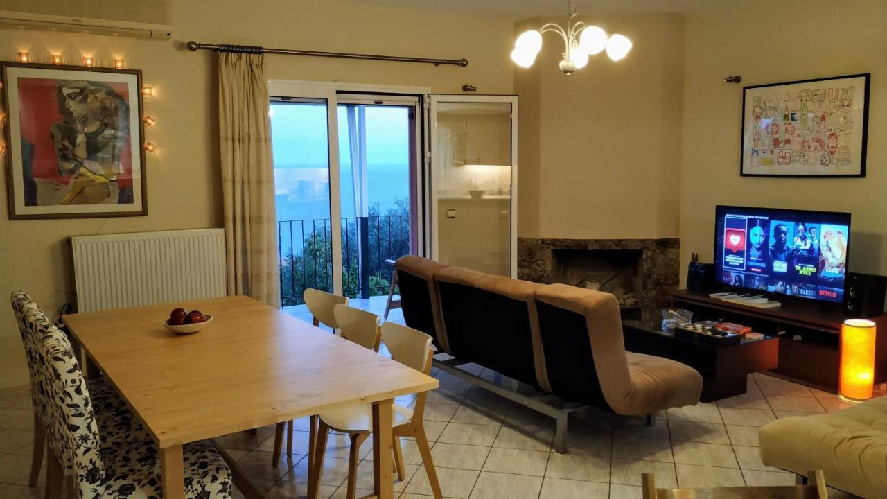 Ioannis House Sea View-Perfect Family Holidays Lourdata  Exteriör bild